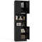 75 Inch Kitchen Pantry Cabinet – Tall Cupboard with Doors & Shelves for Organized Storage