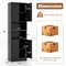 75 Inch Kitchen Pantry Cabinet – Tall Cupboard with Doors & Shelves for Organized Storage
