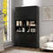 75 Inch Kitchen Pantry Cabinet – Tall Cupboard with Doors & Shelves for Organized Storage