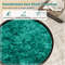 Unique Sea Shell End Table, Mid Century Modern Design, Waterproof Epoxy Finish, 100 lbs Capacity,Perfect for Small Space