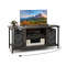 3Tier TV Stand With Power Outlet  USB Adjustable Shelf For 3250 TVs 3