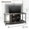 3Tier TV Stand With Power Outlet  USB Adjustable Shelf For 3250 TVs 5