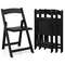 Set Of 4 Dining Chairs Foldable Kitchen Chair With Rubber Wood Legs Padded Seat Sturdy SpaceSavin 4