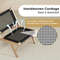 Teak Wooden Indoor Outdoor Chair With Handwoven Cordage Seat And Back MidCentury Style Accent Chair 6