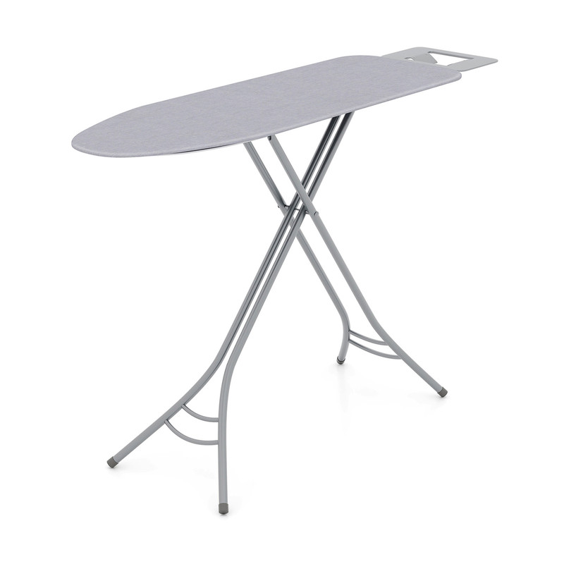 Sturdy Foldable Ironing Board With Iron Rest Adjustable Height Compact Storage For Home Laundry R 0