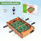 Portable 20 Inch Indoor Competition Game Soccer Table Mini Tabletop Football Game With Durable Wood 7