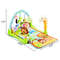4-in-1 Baby Play Gym Mat with 3 Hanging Educational Toys, Tummy Time, Sit-Up & Climb Tunnel Activity Center