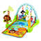4-in-1 Baby Play Gym Mat with 3 Hanging Educational Toys, Tummy Time, Sit-Up & Climb Tunnel Activity Center