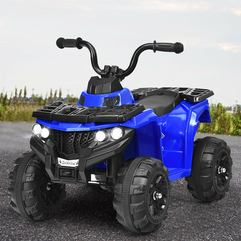 6V Battery Powered Kids Electric Ride On ATV With MP3 USB AUX ASTM Certified Adventure Quad 0