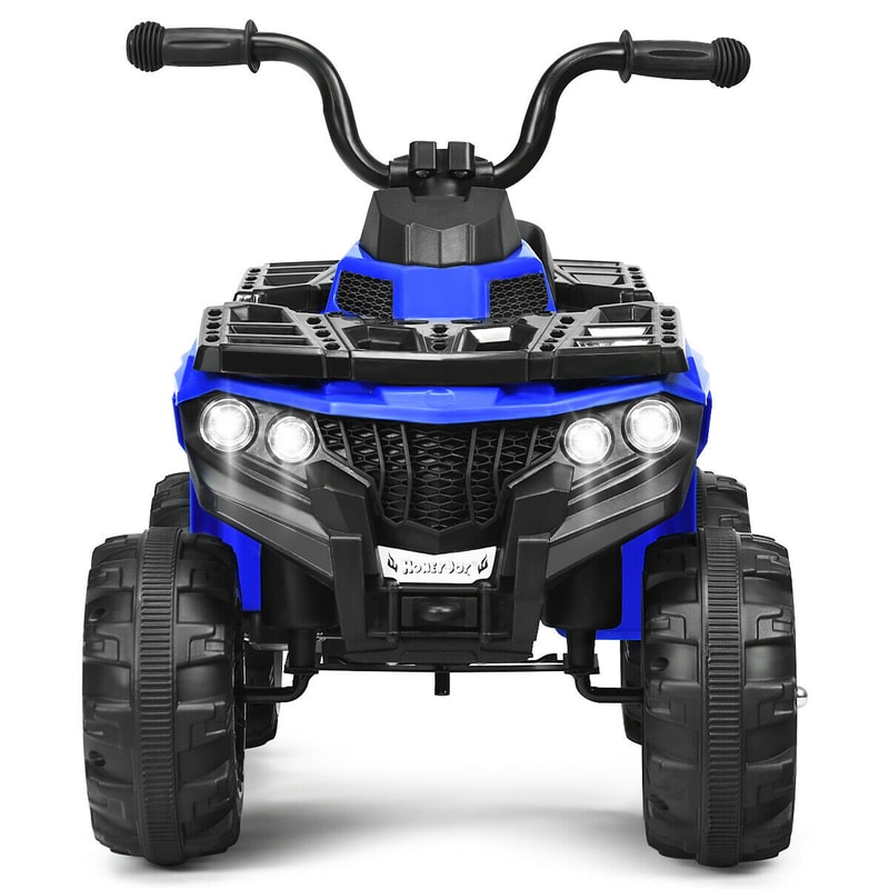 6V Battery Powered Kids Electric Ride On ATV With MP3 USB AUX ASTM Certified Adventure Quad 4
