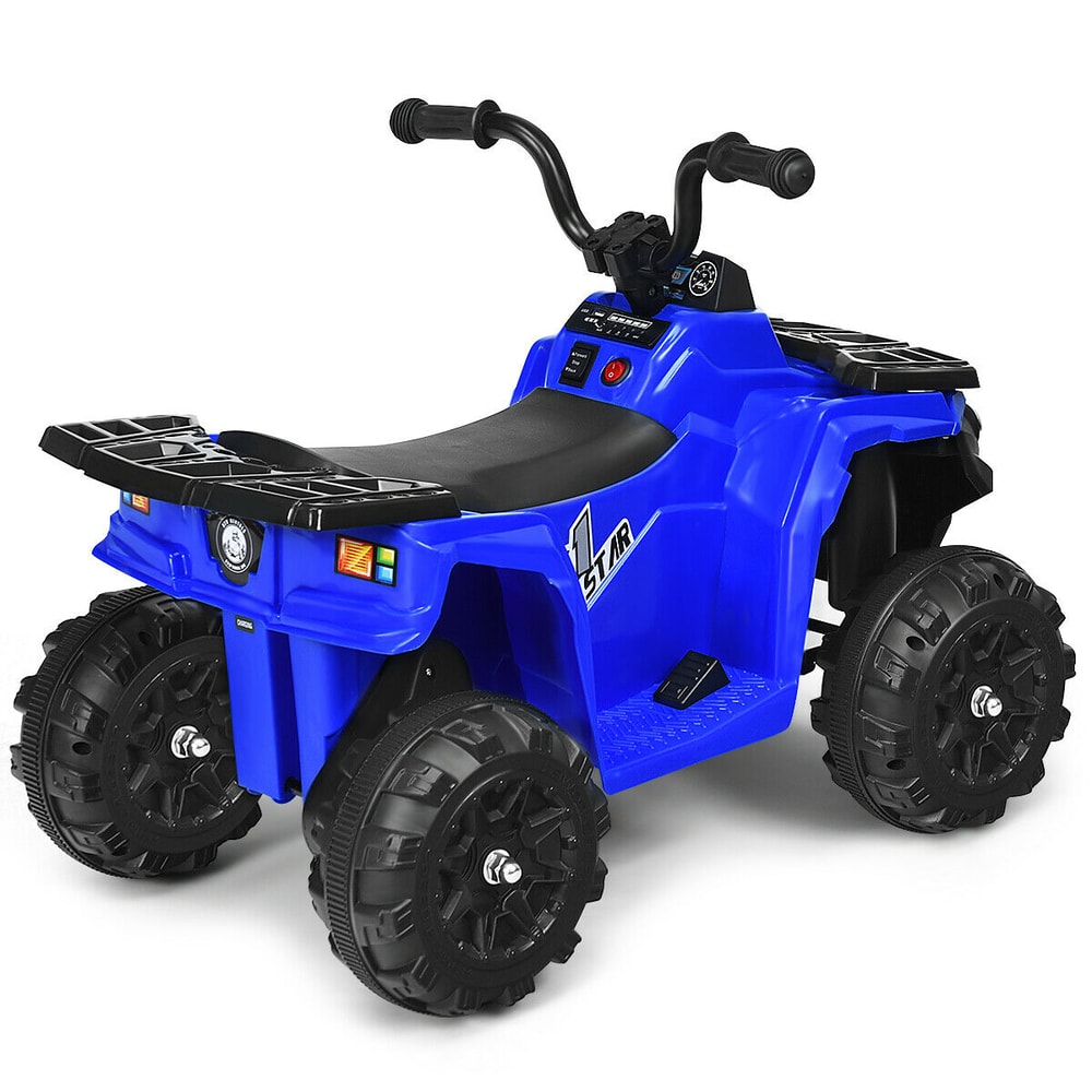 6V Battery Powered Kids Electric Ride On ATV With MP3 USB AUX ASTM Certified Adventure Quad 6