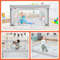 Large Safety Play Center Yard With 50 Balls For Baby Infant Roomy Baby Playpen Activity Center With 4