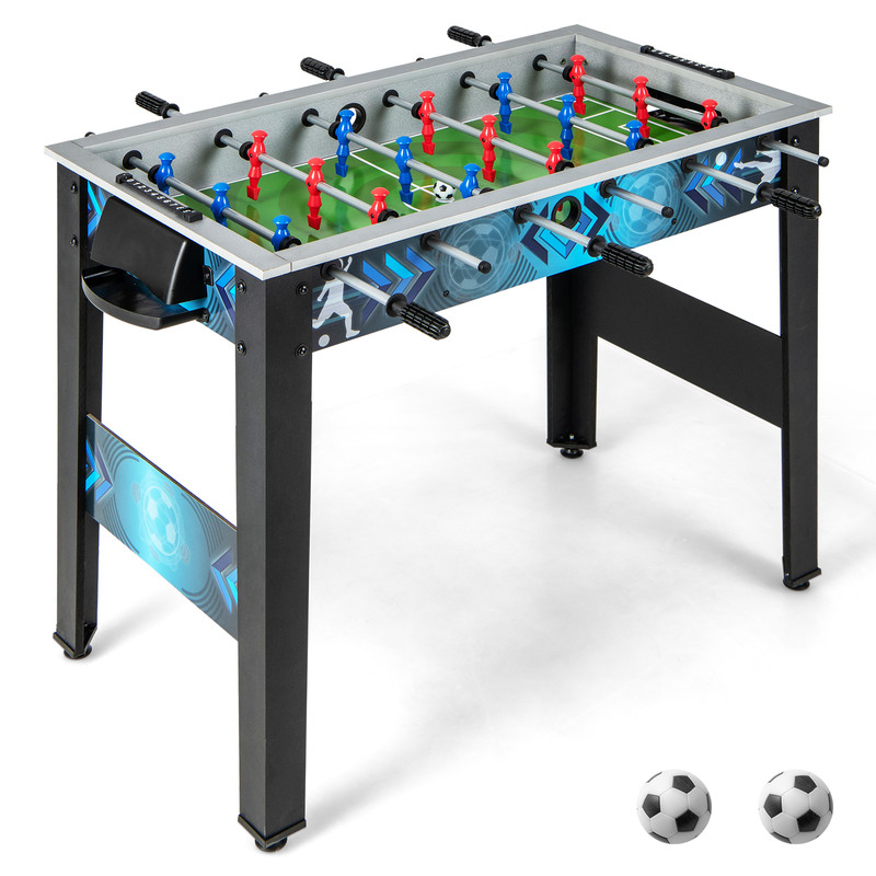 Stable Soccer Table Game With 2 Footballs For All Ages Family Foosball Table For ScreenFree Fun 5