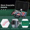 Premium Texas Holdem Poker Chip Set Casino Poker Chips With 400 Pieces Chips In Lockable Aluminum C 6
