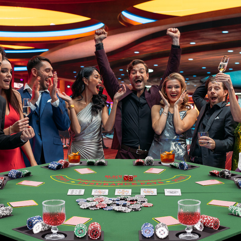 Foldable Poker Table Top With Carrying Bag Cup Holders QuadFold Storage For Texas Holdem Casino G 1