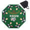 Foldable Poker Table Top With Carrying Bag Cup Holders QuadFold Storage For Texas Holdem Casino G 4