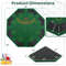 Foldable Poker Table Top With Carrying Bag Cup Holders QuadFold Storage For Texas Holdem Casino G 7