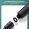 Adjustable Pressurized Square Large Panel Shower Head Portable High Pressure Shower Nozzle Black