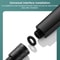 Adjustable Pressurized Square Large Panel Shower Head Portable High Pressure Shower Nozzle Black