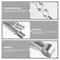 Stainless Steel Cake Lace Clip Pastry Cake Clamp Baking Tools for Precise Cake Decorating