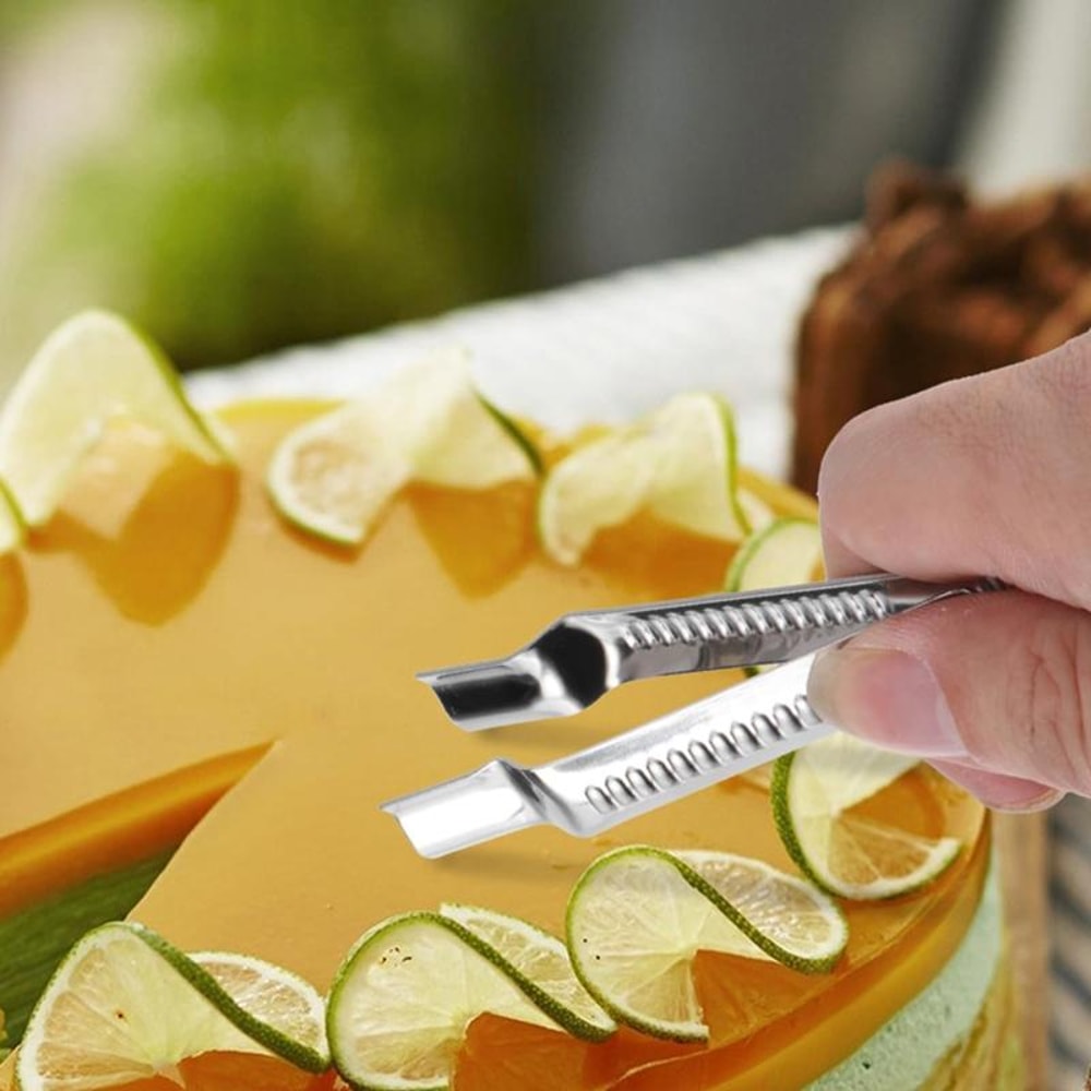 Stainless Steel Cake Lace Clip Pastry Cake Clamp Baking Tools for Precise Cake Decorating