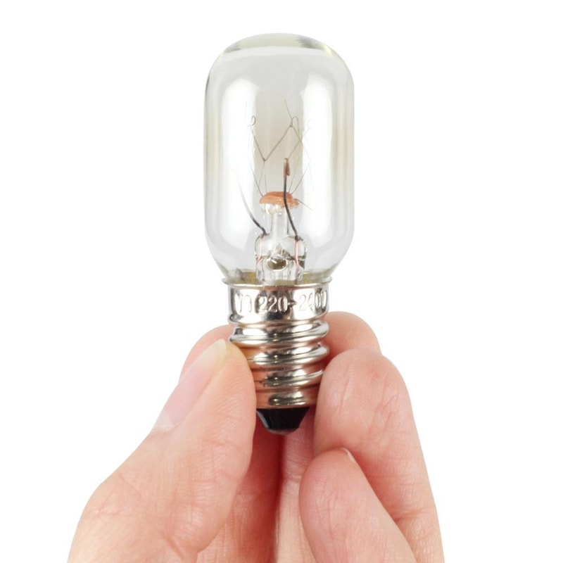 Refrigerator Light Bulb 15W 220V Warm White Appliance Bulb for Microwave Sewing Machine Use