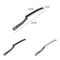 Crevice Cleaning Brush for Tile Corners, Groove & Window Frame Multi Purpose Stiff Brush