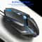 USB RGB Gaming Mouse Wired Ergonomic Adjustable DPI Black