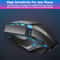 USB RGB Gaming Mouse Wired Ergonomic Adjustable DPI Black
