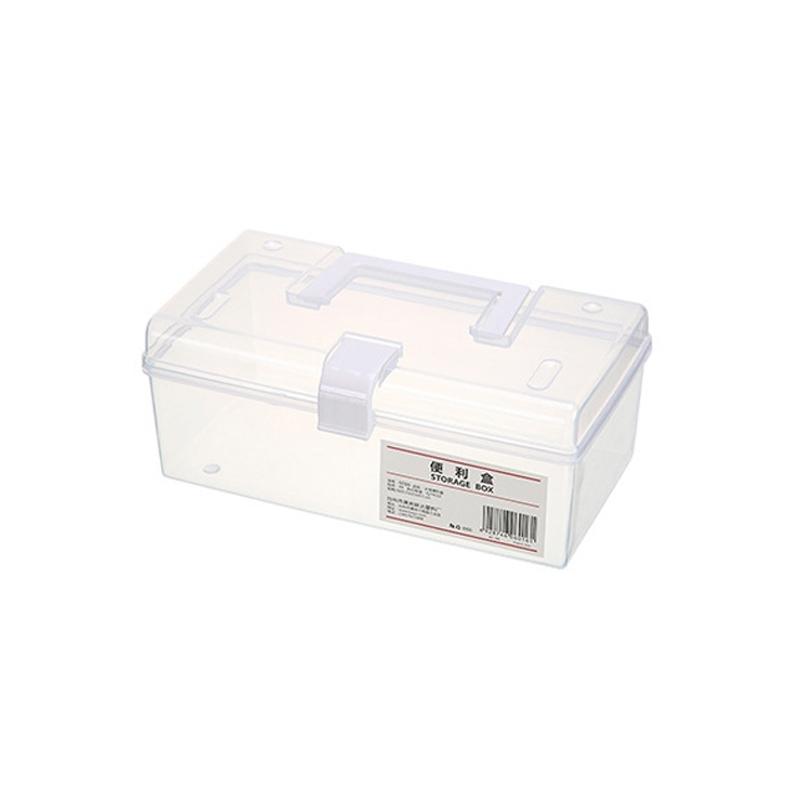 Portable Sealed Medicine Storage Box Large First Aid Organizer Carry Case