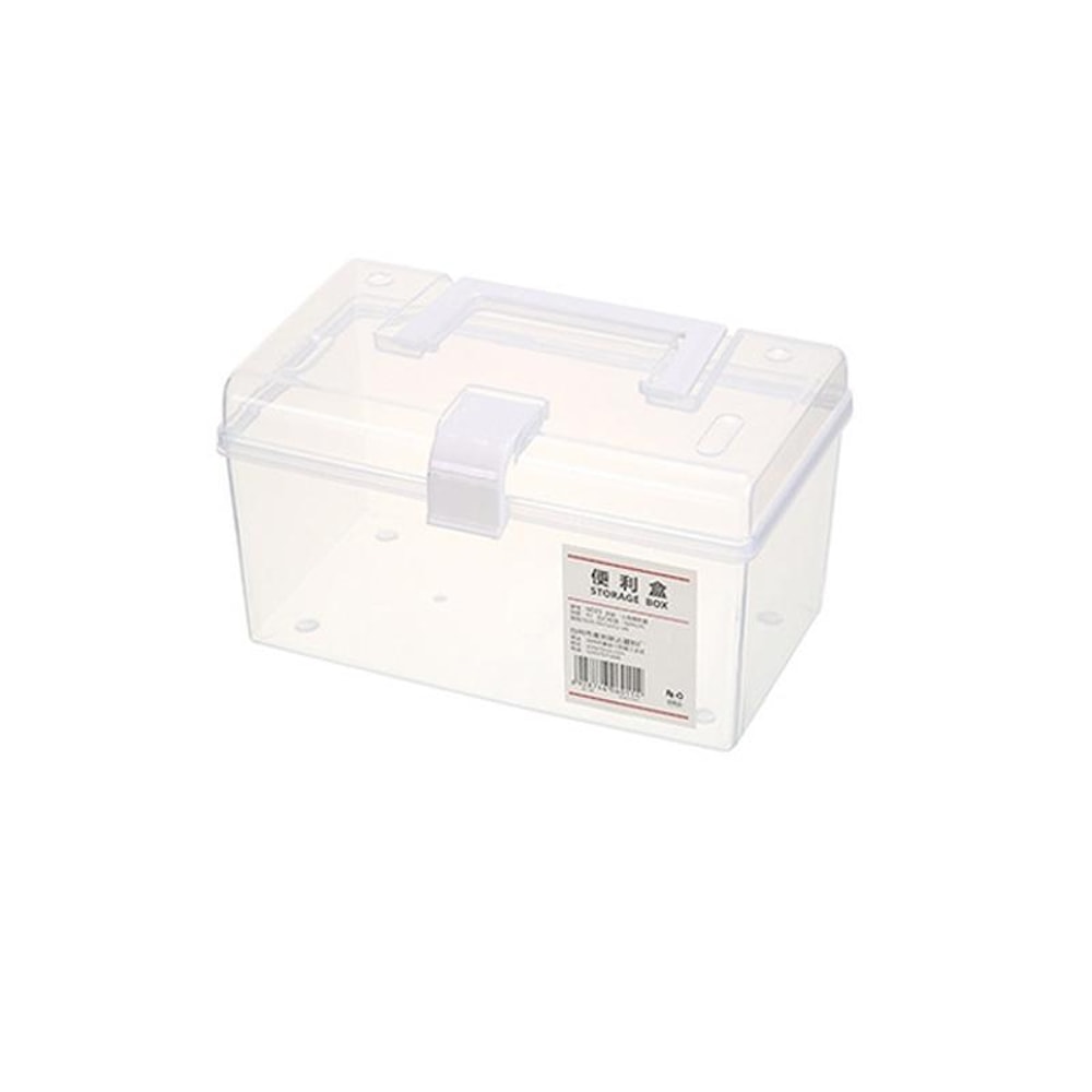 Portable Sealed Medicine Storage Box Large First Aid Organizer Carry Case