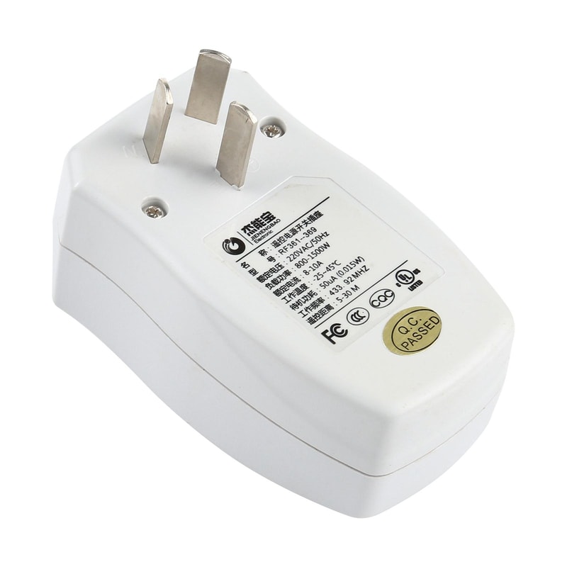 Indoor Wireless Smart Remote Control Power Switch CN Plug For Home Appliances 3