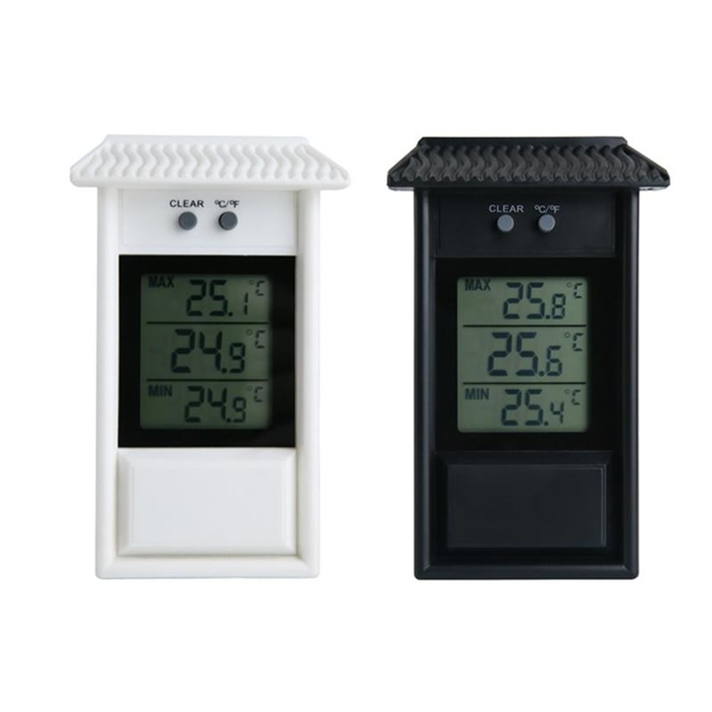 Eaves Shape Outdoor Waterproof Digital Thermometer for Garden & Refrigerator Temperature Monitoring