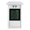 Eaves Shape Outdoor Waterproof Digital Thermometer for Garden & Refrigerator Temperature Monitoring