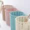 Hollow Cylinder Desk Organizer Pen Holder Makeup Brush Holder Storage Container