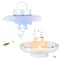 Mosquito Trap Indoor Outdoor Flea Trap Insect Catcher LED Light White