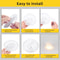Mosquito Trap Indoor Outdoor Flea Trap Insect Catcher LED Light White
