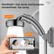 Dual Use High Pressure Handheld & Overhead Shower Head Metal Gray