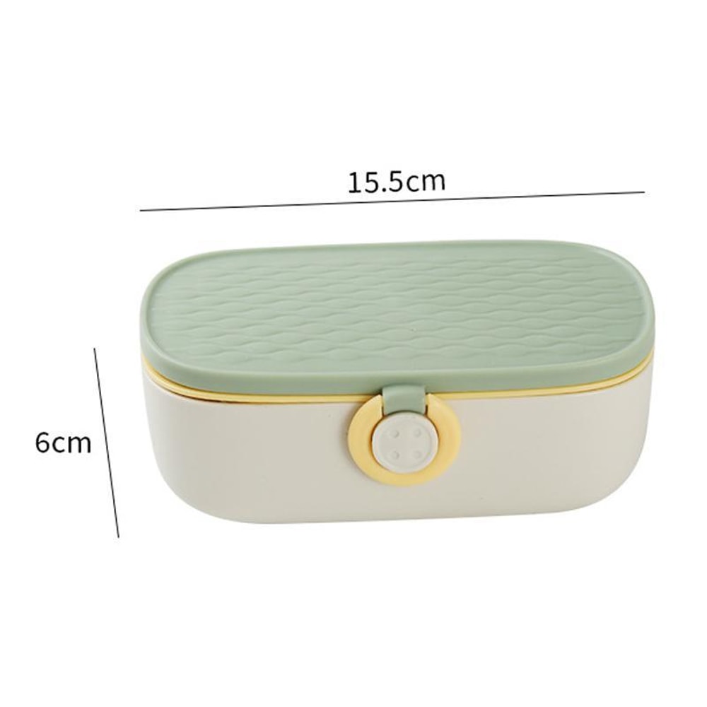 Portable Sewing Kit Double-Layer Sewing Box Organizer Needle Kit Set