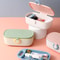 Portable Sewing Kit Double-Layer Sewing Box Organizer Needle Kit Set