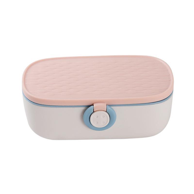 Portable Sewing Kit Double-Layer Sewing Box Organizer Needle Kit Set