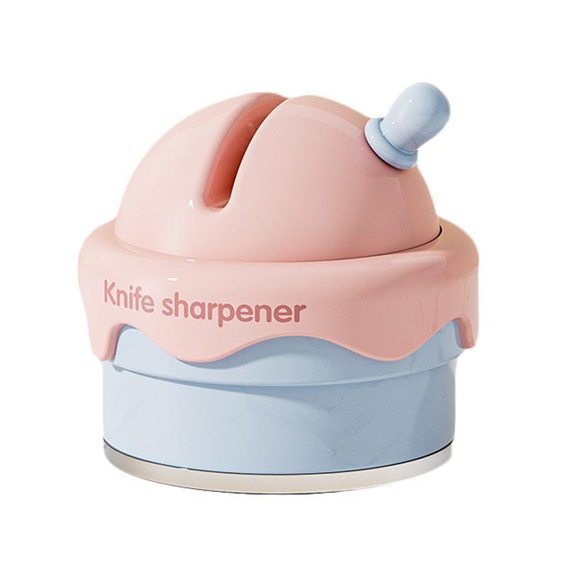 ProGrip Suction Knife Sharpener for Kitchen Knives & Scissors Quick Edge Tool