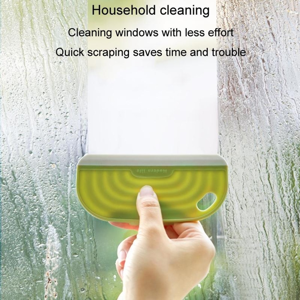 Mini Silicone Window Wiper Bathroom Mirror Cleaner Shower Squeegee Glass Cleaning Scraper for Countertops