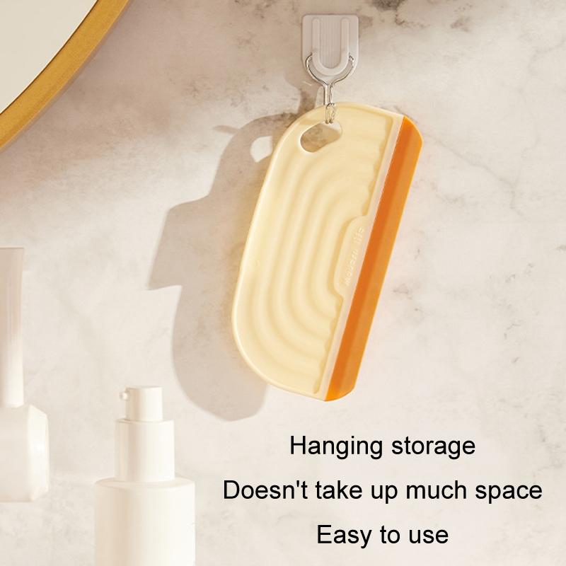 Mini Silicone Window Wiper Bathroom Mirror Cleaner Shower Squeegee Glass Cleaning Scraper for Countertops