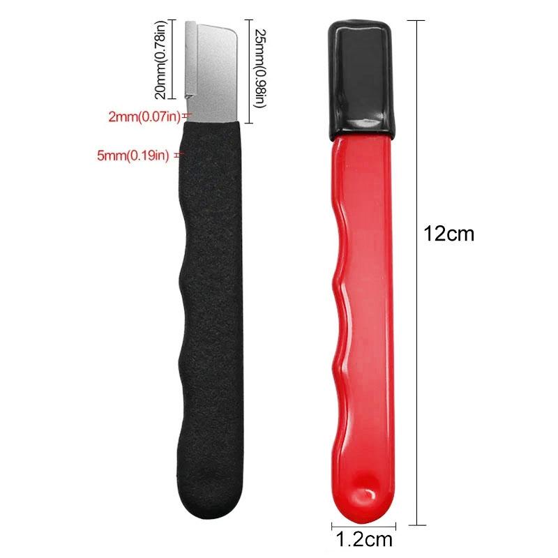 Portable Carbide Garden Scissors Sharpener Knife Sharpener Tool for Pruning Shears