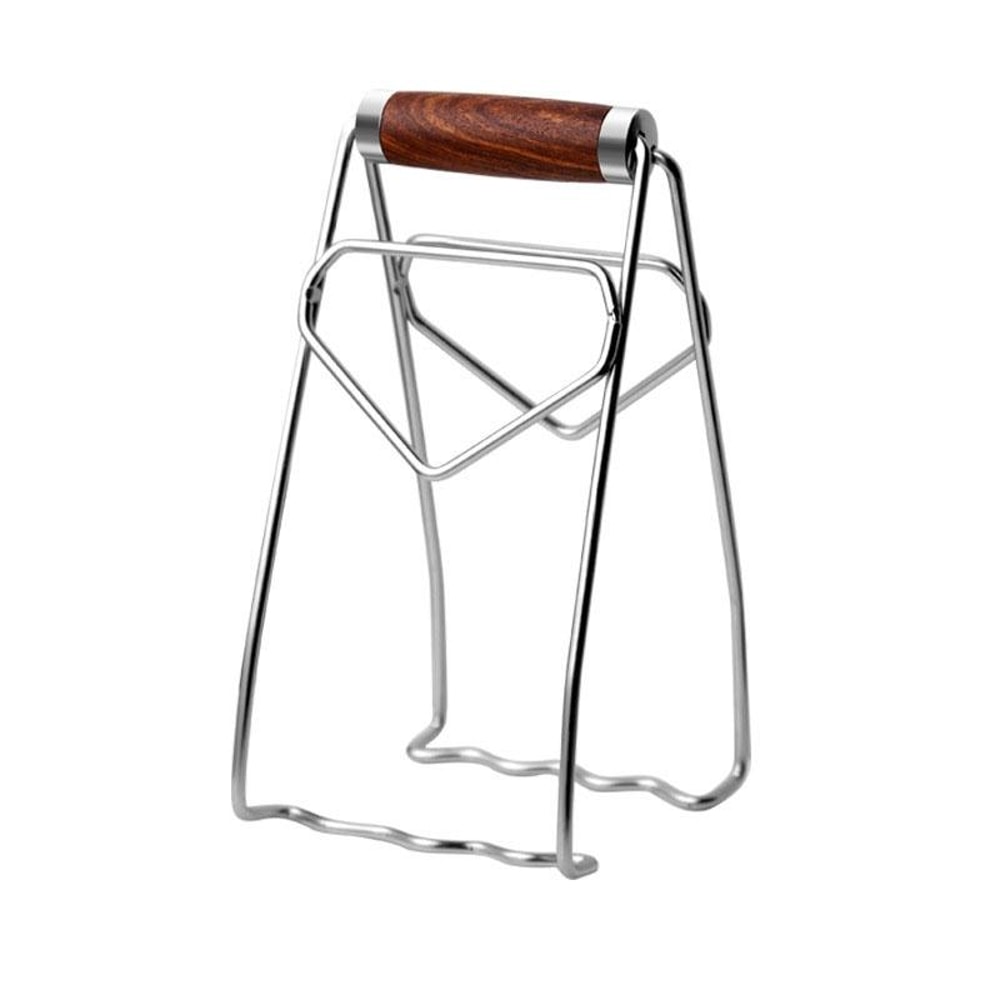Kacheeg Stainless Steel Anti-Scald Clip Kitchen Anti-Slip Bowl And Plate Lifter, Style: Plate Lifter