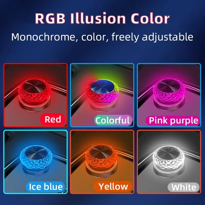 Mushroom USB LED Night Light Ambient Car & Home Decorative Lamp
