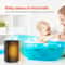 Cylindrical Ceramic Space Heater Quick Heat Mini Electric Heater Portable Indoor Warmer