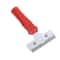 Heavy Duty Iron Head Glass Window & Tile Floor Scraper Cleaner Tool for Paint, Ice & Wall Cleaning (Red)