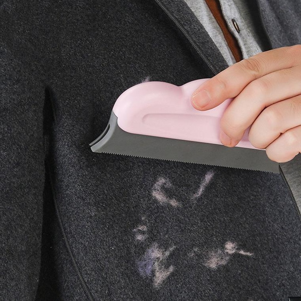 Multifunctional Home Cleaning Pet Hair Removal Brush Carpet Clothes Sofa Pet StripperGrey